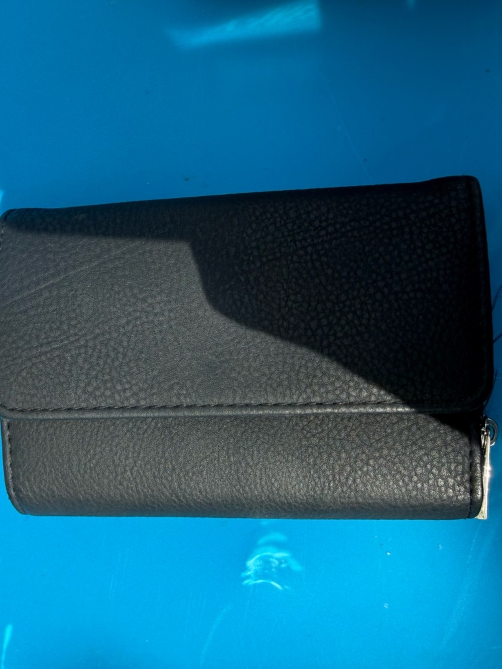 Classic Sake Keeper Black Leather Wallet